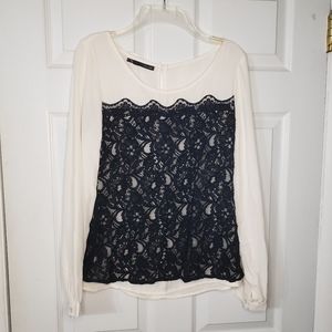 Maurices lacey blouse